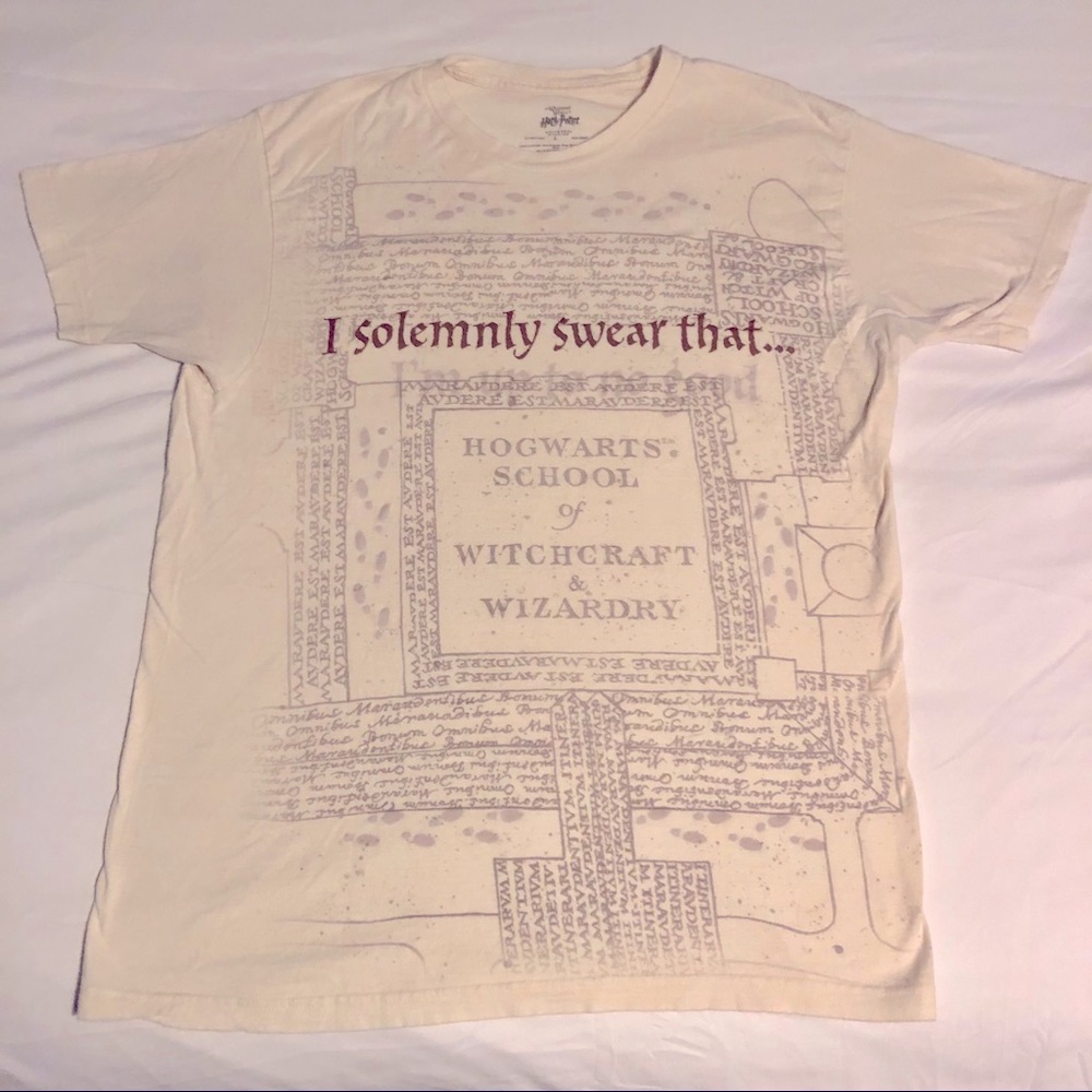 Harry Potter Marauder’s Map T-shirt